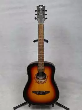 Акустическая гитара Luna Safari Tribal Travel Guitar with Preamp w/ Bag