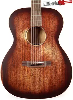 Акустическая гитара Martin 000-15M StreetMaster Mahogany Burst с сумкой для переноски 000-15M StreetMaster Mahogany Burst Acoustic Guitar