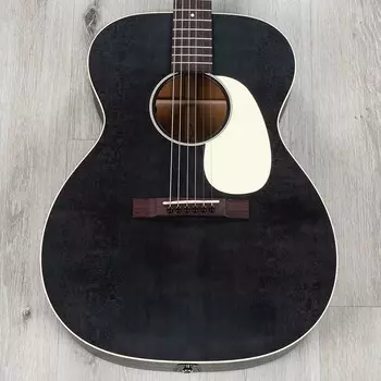 Акустическая гитара Martin 000-17E Acoustic Electric Guitar, Rosewood Fretboard, Black Smoke