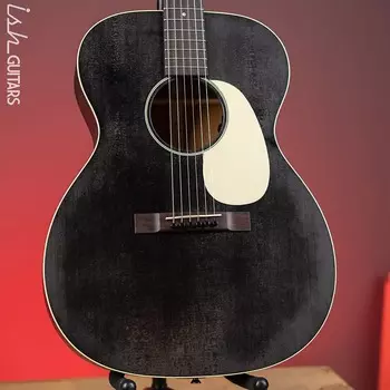 Акустическая гитара Martin 000-17E Acoustic Electric Guitar Black Smoke
