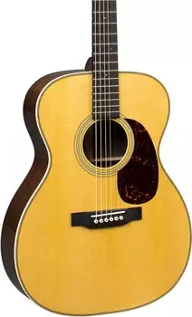 Акустическая гитара Martin 000-28 Standard Series Acoustic Guitar, Natural w/ Hard Case