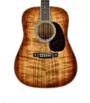 Акустическая гитара Martin Custom Shop D-42K Koa в цвете Toasted Burst