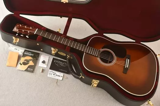 Акустическая гитара Martin Custom Shop HD Style 28 Marquis Ambertone GE Adirondack Indian #2724576