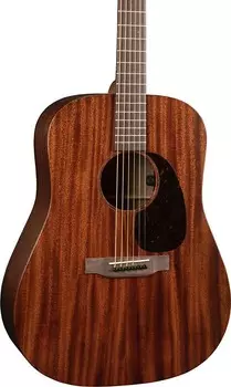 Акустическая гитара Martin D-15E Dreadnought Acoustic-Electric Guitar, Solid Mahogany Top, Natural