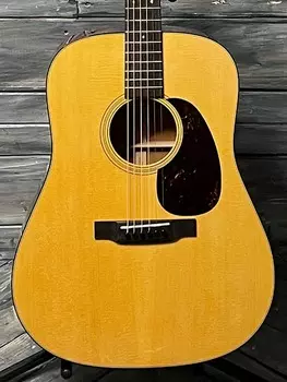 Акустическая гитара Martin D-18 Standard Series, натуральная Martin D-18 Series Guitar- Natural