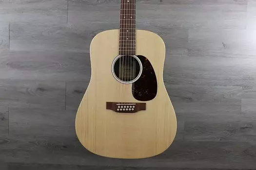 Акустическая гитара Martin D-X2E 12 String Natural With Gig Bag