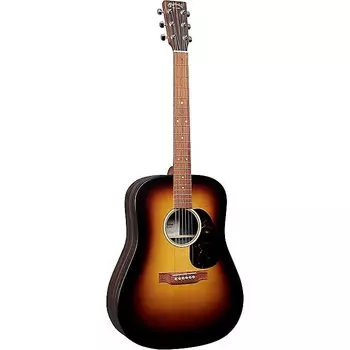 Акустическая гитара Martin D-X2E Macassar Ebony Sunburst Dreadnought Acoustic-Electric Guitar