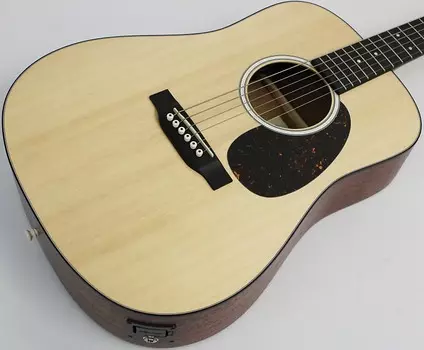 Акустическая гитара Martin DJr-10E Sitka Top Dreadnought Junior Acoustic-Electric Guitar, Natural