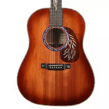Акустическая гитара Martin DSS Hops & Barley Dreadnought Limited Edition Acoustic Toasted Burst