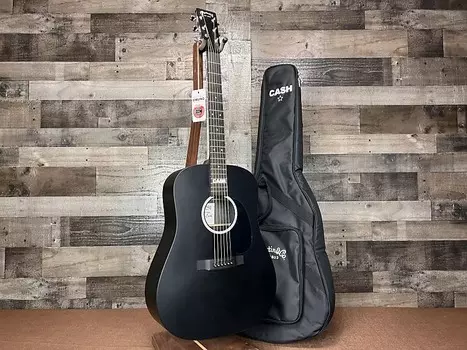 Акустическая гитара Martin DXE Johnny Cash w/Cash Martin Gig Bag