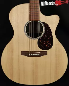 Акустическая гитара Martin GPC GPCX2E Satin Natural Cocobolo Cutaway Acoustic Electric Guitar