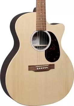 Акустическая гитара Martin GPC-X2E X Series Acoustic-Electric Guitar, Sitka/Rosewood w/ Gig Bag