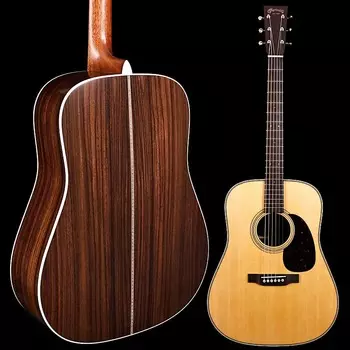 Акустическая гитара Martin HD-28 Standard Series w Case, Natural w Aging Toner and TONERITE AGING! 4lbs 6.5oz