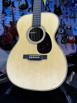 Акустическая гитара Martin OM-28 Acoustic Guitar - Natural with Rosewood Authorized Dealer! 353 GET PLEK’D!