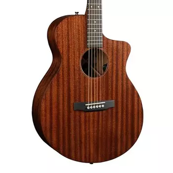 Акустическая гитара Martin SC-10E-02 Sapele Acoustic Electric Cutaway Guitar w/ Case