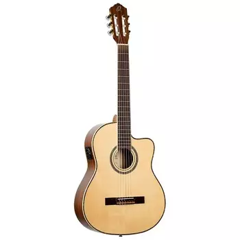 Акустическая гитара Ortega Family Series Pro Full Size Guitar Solid Spruce/ Mahogany Natural - RCE141NT Solid Canadian Engelmann spruce top