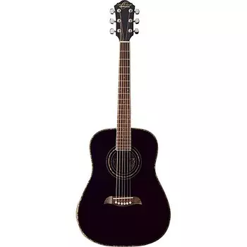 Акустическая гитара Oscar Schmidt OG1B 3/4 Size Dreadnought Acoustic Guitar, Black