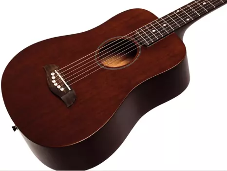 Акустическая гитара Oscar Schmidt OGM8M Mahogany Neck & Top Mini Traveler 6-String Acoustic Guitar