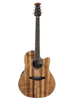 Акустическая гитара Ovation CS24P-FKOA Celebrity Mid-Depth Lyrachord Body 6-String Acoustic-Electric Guitar w/Gig Bag