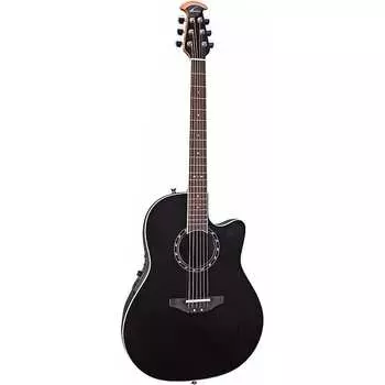Акустическая гитара Ovation Standard Balladeer Deep Body Acoustic-Electric Guitar - Black
