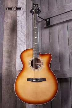Акустическая гитара PRS Paul Reed Smith SE Angeles A40E Acoustic Electric Guitar with Case, Tobacco Sunburst