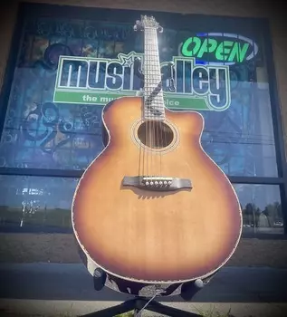 Акустическая гитара PRS SE A40E Angelus with Fishman GT1 Pickup 2023 Tobacco Sunburst