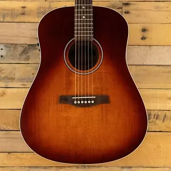 Акустическая гитара Seagull Guitars S6 Original Presys II Acoustic-electric Guitar - Burnt Umber