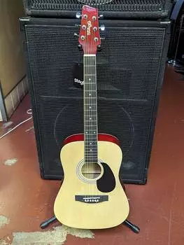 Акустическая гитара Stagg 3/4 Size Natural Dreadnaught Acoustic Guitar - Quality/Value/Performance!