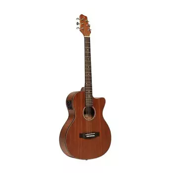 Акустическая гитара Stagg Auditorium Acoustic Electric Cutaway Guitar - Natural - SA25 ACE MAHO