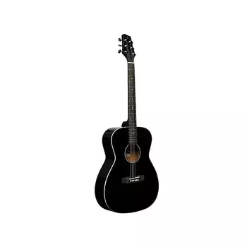 Акустическая гитара Stagg SA35 A-BK Auditorium Basswood Top Catalpa Neck 6-String Acoustic Guitar