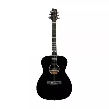 Акустическая гитара Stagg SA35 A-BK Auditorium Basswood Top Catalpa Neck/ Back & Sides 6-String Acoustic Guitar