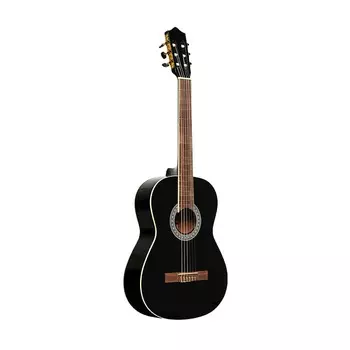 Акустическая гитара Stagg SCL60-BLK Classical Guitar w/ Spruce Top, black