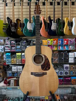 Акустическая гитара Takamine EF340S TT Thermal Top Series Dreadnought Acoustic/Electric Guitar - Natural Gloss