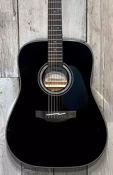 Акустическая гитара Takamine GD30 BLK G30 Series Dreadnought Acoustic Guitar Gloss Black, Help Support Indie Music Shops