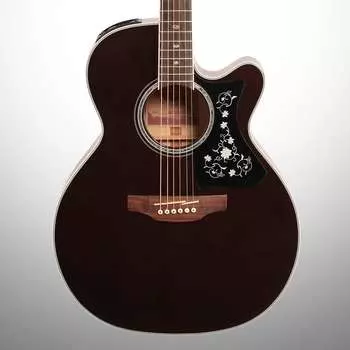 Акустическая гитара Takamine GN75CE Acoustic-Electric Guitar, Transparent Black