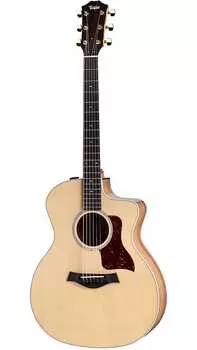 Акустическая гитара Taylor 214ce DLX Grand Auditorium с жестким футляром (серийный номер 2207272153) Taylor 214ce DLX Grand Auditorium Guitar w/ Hard Case (S/N 2207272153)