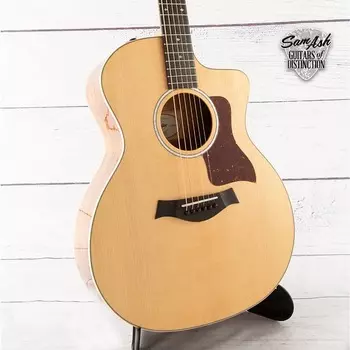 Акустическая гитара Taylor 214ce-K-DLX Koa Deluxe Grand Auditorium Acoustic-Electric Guitar