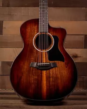 Акустическая гитара Taylor 224ce Deluxe, Shaded Edgeburst with Koa Back and Sides