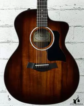 Акустическая гитара Taylor 224ce-K DLX Shaded Edgeburst, Layered Koa Back and Sides