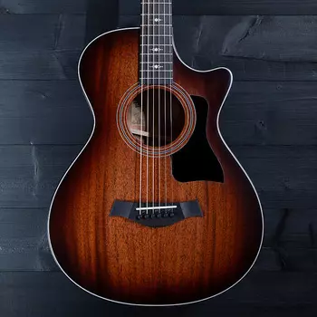 Акустическая гитара Taylor 322ce 12-Fret Solid Mahogany Grand Concert