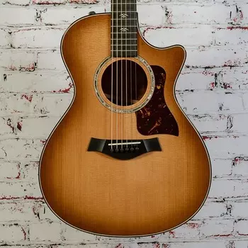 Акустическая гитара Taylor - 512ce - Grand Concert Acoustic-Electric Guitar - Torrefied Spruce/Urban Ironbark - w/ Taylor Deluxe Hardshell Case - x2152