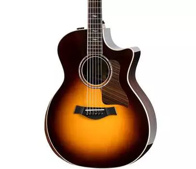 Акустическая гитара Taylor 814ce Tobacco Sunburst Radius Armrest V-Class Bracing w/case
