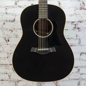 Акустическая гитара Taylor - AD17e DEMO - Acoustic-Electric Guitar - Eucalyptus Fretboard - Blacktop - w/ AeroCase - x1056