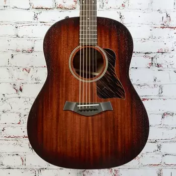 Акустическая гитара Taylor - American Dream AD27e - Acoustic-Electric Guitar - Grand Pacific Mahogany/Sapele - Eucalyptus Fretboard - Shaded Edgeburst - w/AeroCase - x3094