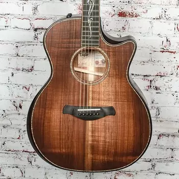 Акустическая гитара Taylor - Builder's Edition K24ce - V-Class Grand Auditorium - Acoustic-Electric Guitar - Kona Burst - w/ Taylor Deluxe Hardshell Brown Case - x3056