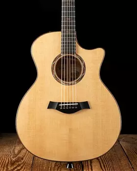 Акустическая гитара Taylor C14ce Custom Grand Auditorium Torrefied Sitka Spruce/Quilted Big Leaf Maple - Free Shipping