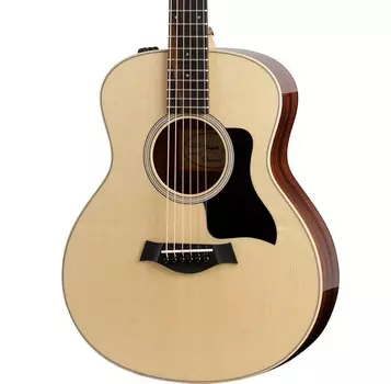 Акустическая гитара Taylor GS Mini-e Rosewood Plus Gloss Natural w/Black Pickguard w/Aerocase