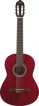 Акустическая гитара Valencia VC204TWR 200 Series Classical Guitar. Transparent Wine