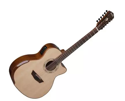 Акустическая гитара Washburn 12 String Acoustic-Electric Guitar, Natural