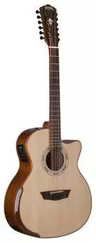 Акустическая гитара Washburn - 12 String Comfort Deluxe Series Grand Auditorium Acoustic Electric! G15SCE-12